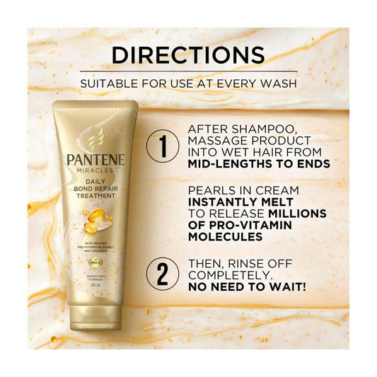 Pantene Miraes Daily Pantene Bond Repair Daily Treatment - 180mL