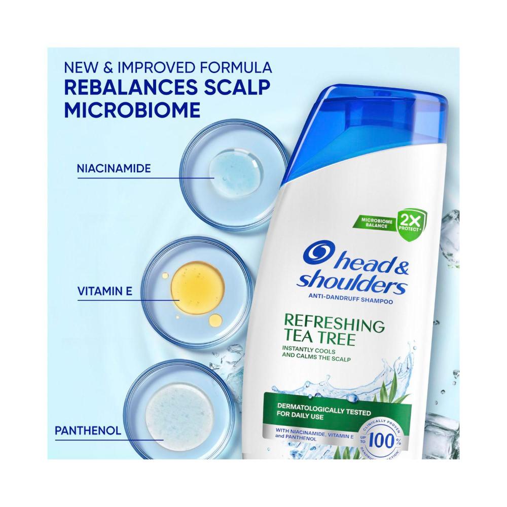 Head & Shoulders Anti-dan Shampoo Refreshing Tea Tree - 400mL