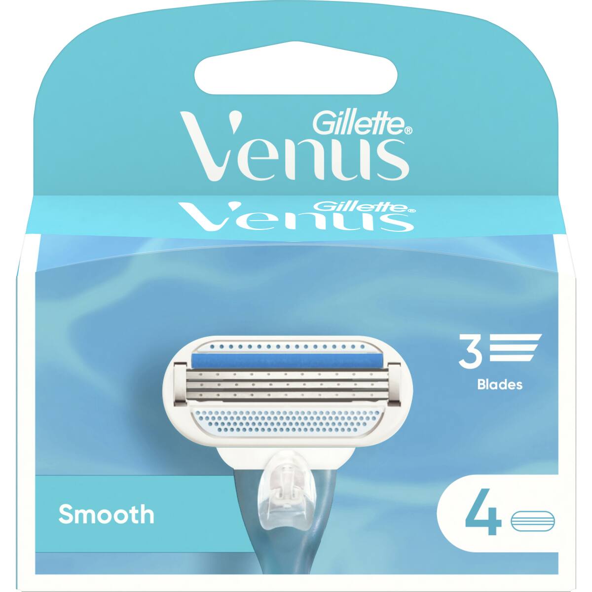 Gillette Venus Smooth Razor Blades 4 Pack