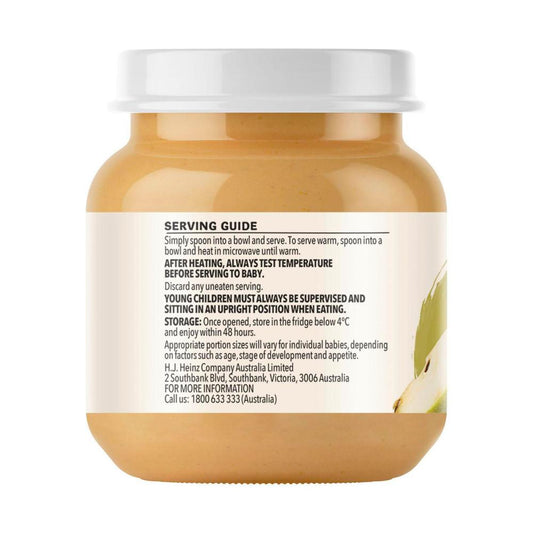 Heinz Pear Puree Baby Food Jar 4+ Months - 110g