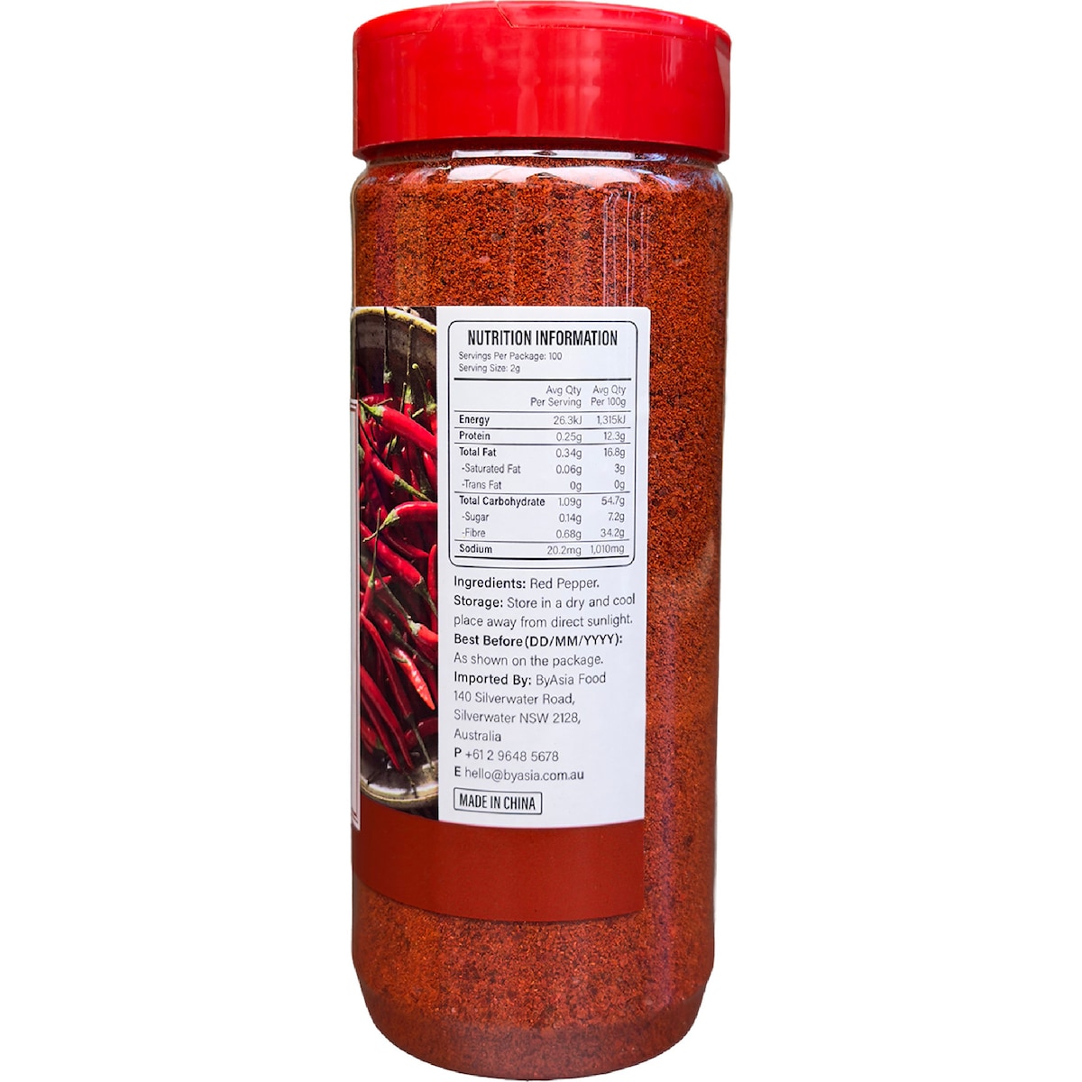 Soul Papa & Co Red Pepper Powder Coarse 200g