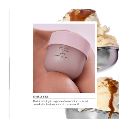 Gem Skin Loving Body Scrub Salted Caramel & Vanilla - 510mL