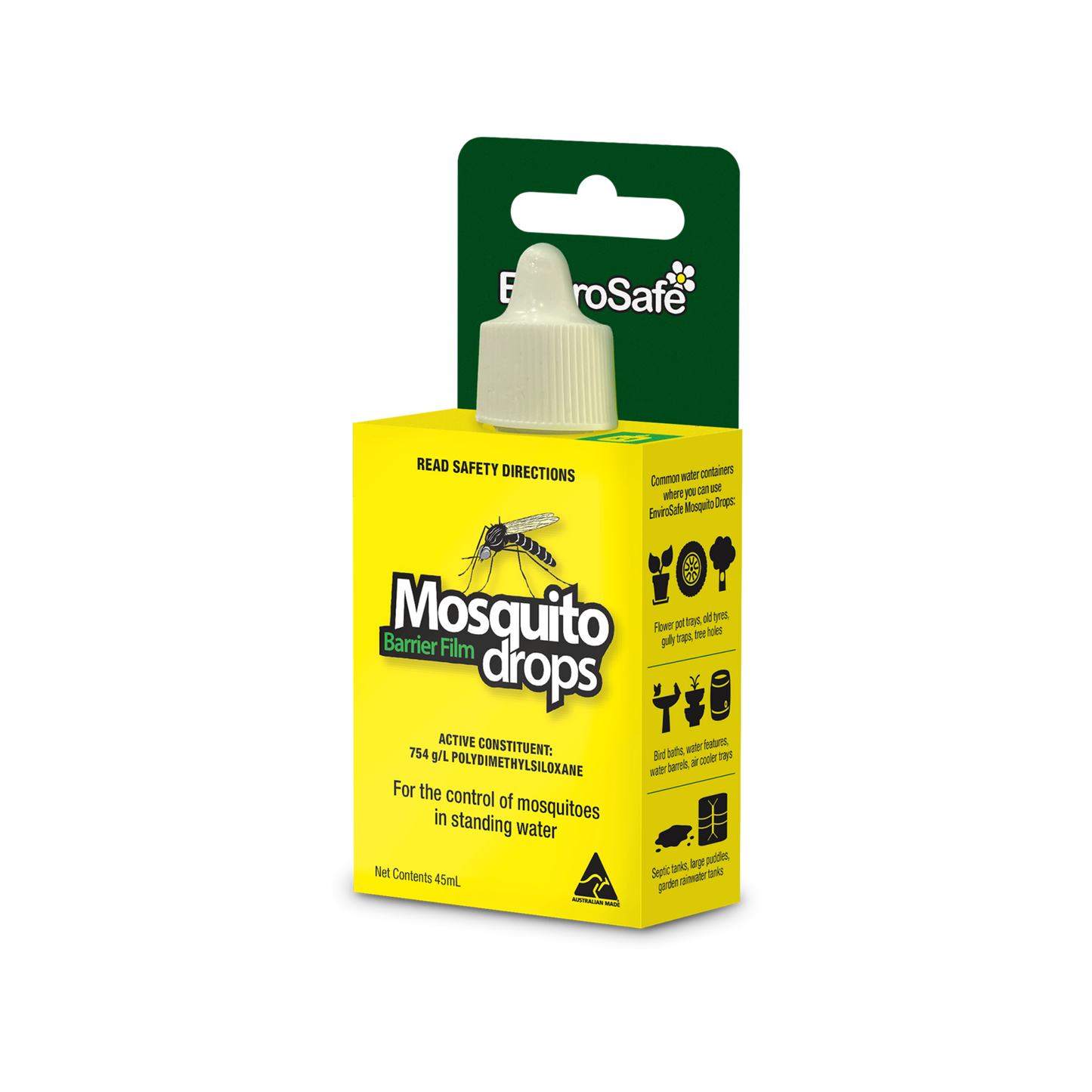 Envirosafe Mosquito Drops Barrier Film