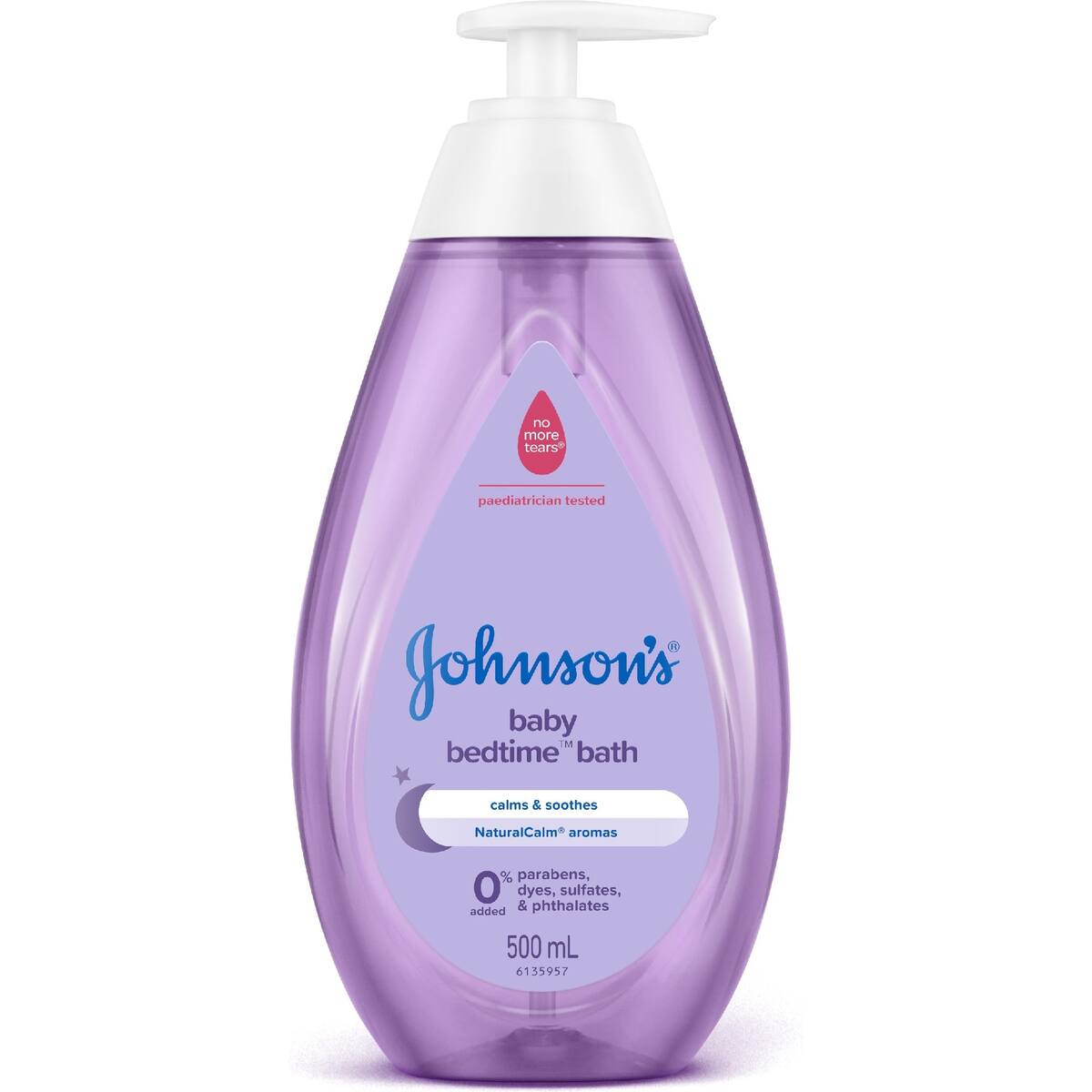 Johnson's Bedtime Gentle Calming Scented Tear Free Baby Bath 500ml