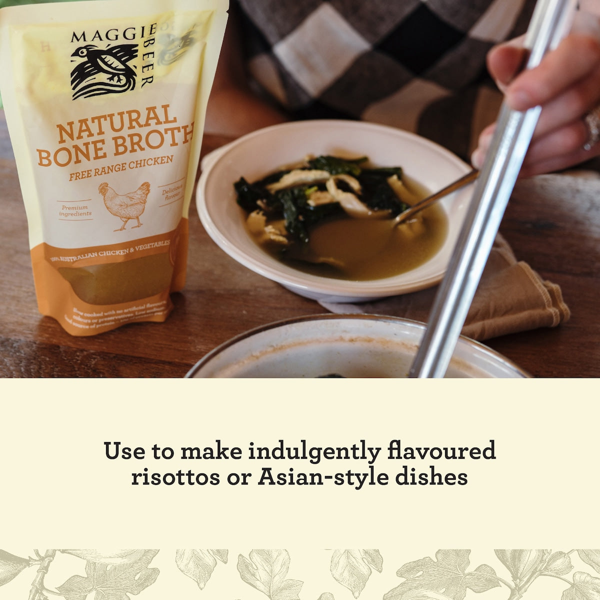 Maggie Beer Natural Beef Bone Broth 500ml