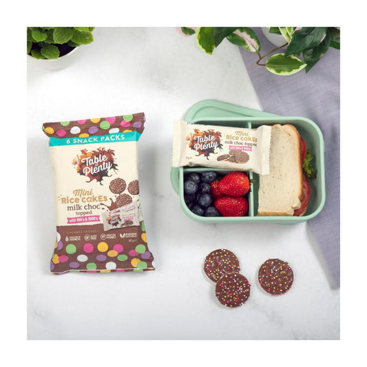 Table Of Plenty Mini Rice Cakes 100s & 1000s Snack Packs - 102g