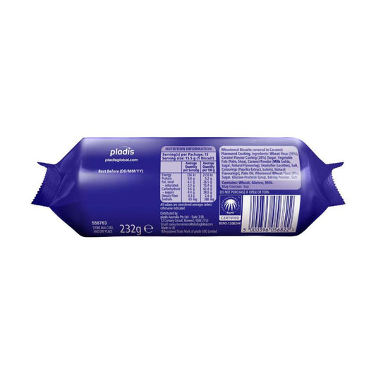 McVitie's Digestives Golden Caramel - 232g