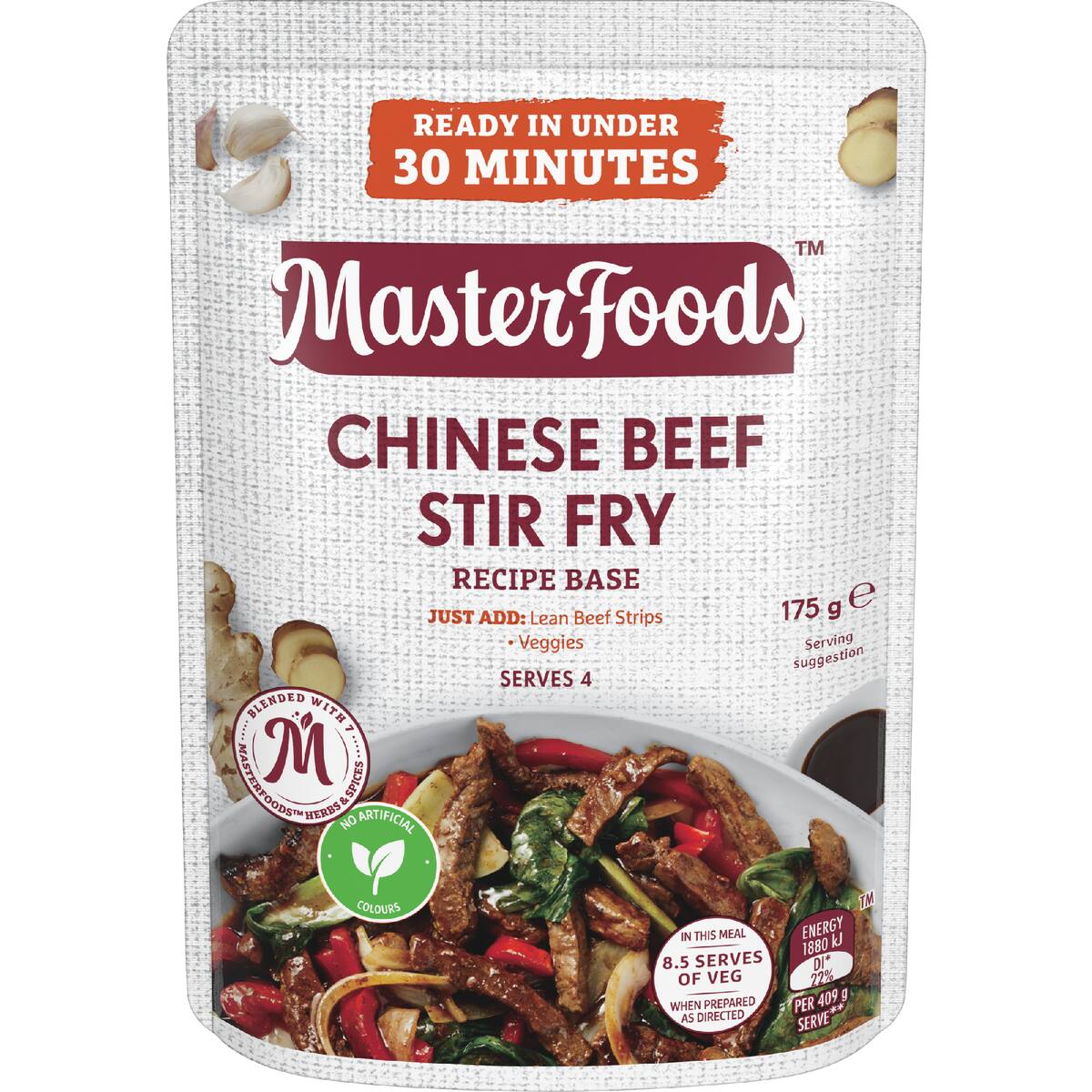 Masterfoods Chinese Beef Stir Fry Recipe Base 175g