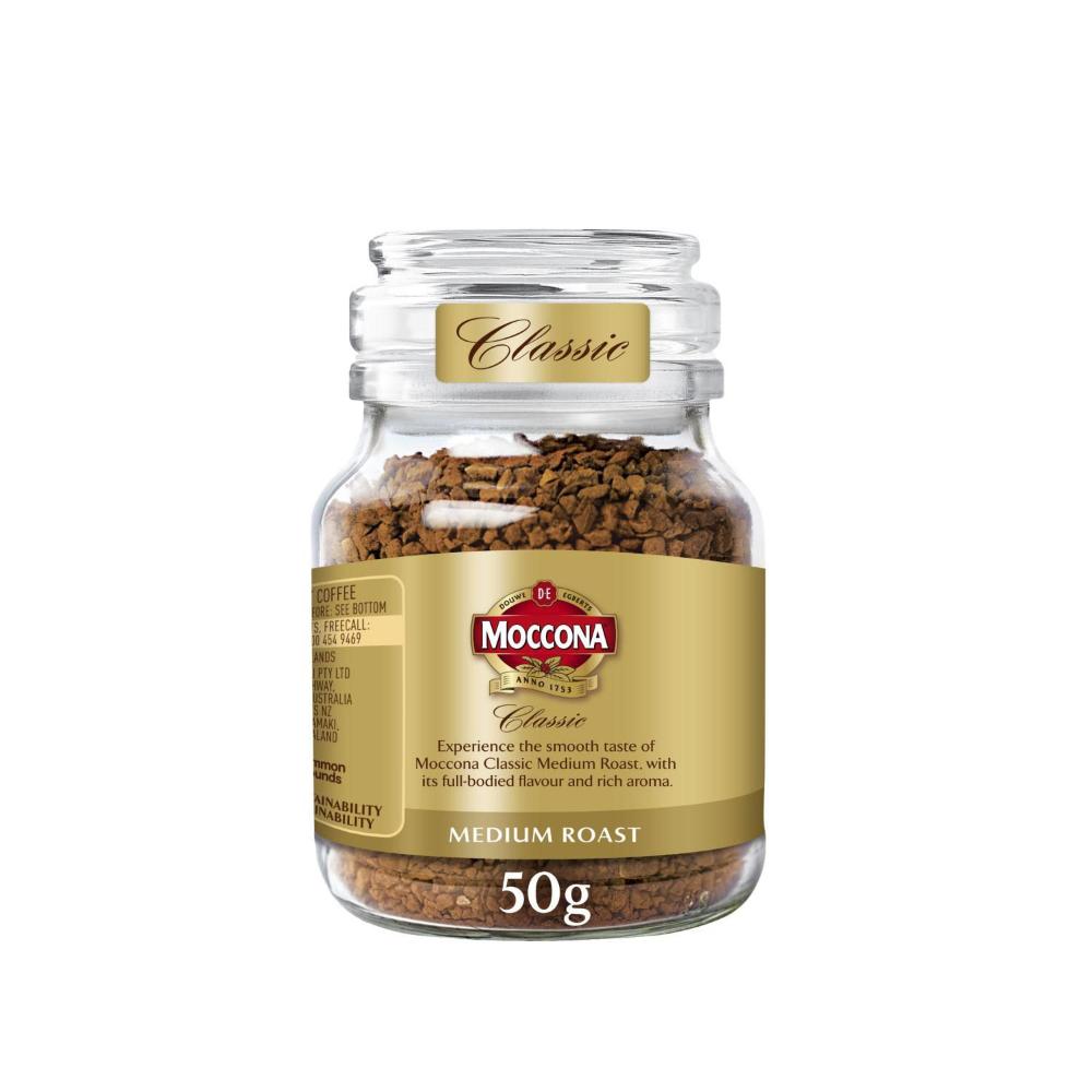 Moccona assic Medium Roast Instant Coffee - 50g