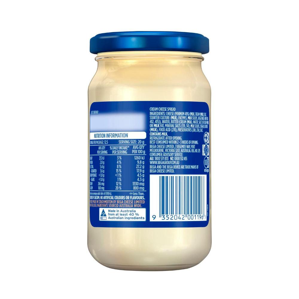 Bega Cream Cheese Spread Original - 250g
