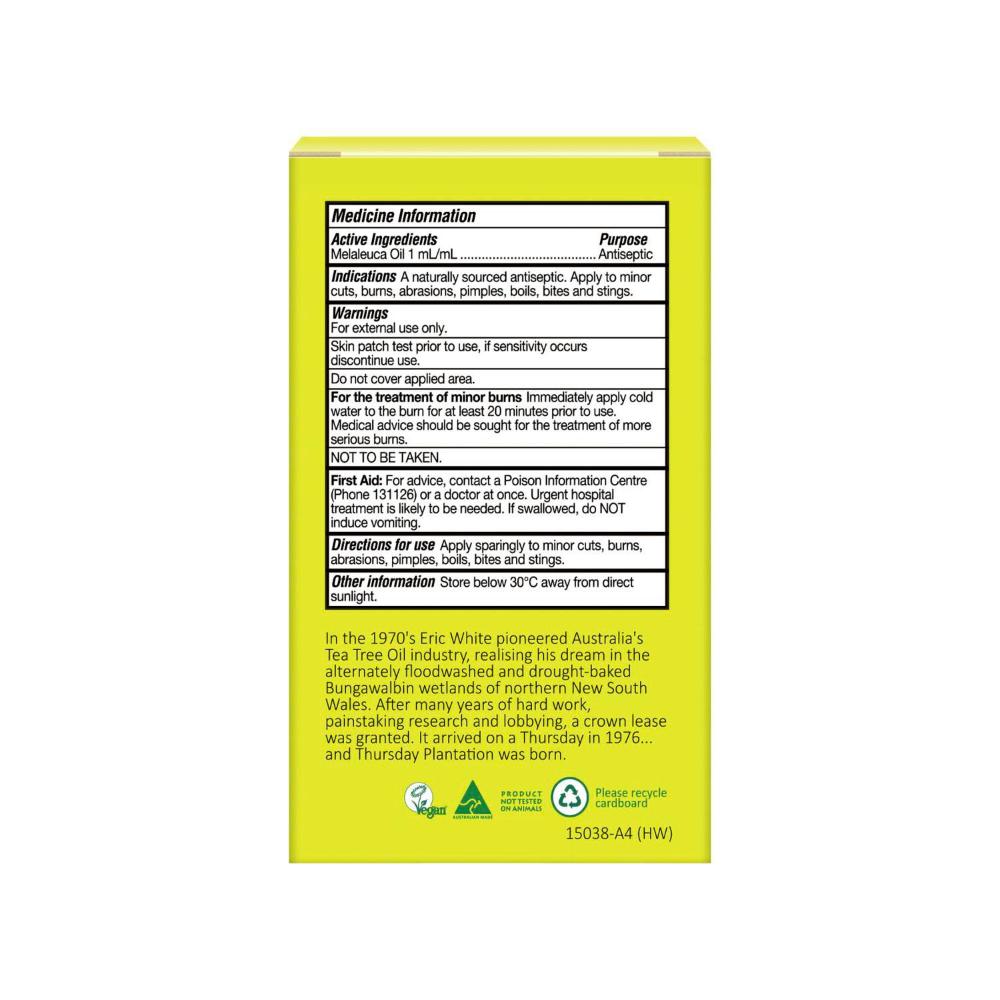 Thursday Plantation Tea Tree 100% Pure Oil - 50mL