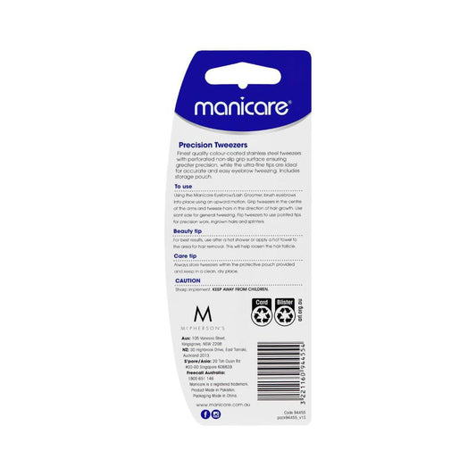 Manicare face Precision Tweezer Pink - 1 each
