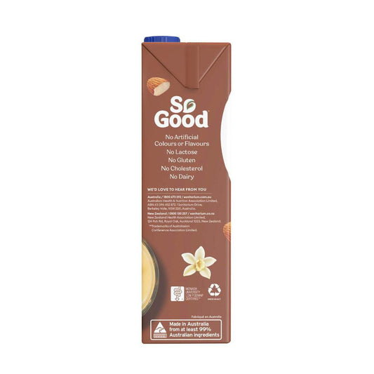 Sanitarium So Good Almond Vanilla Long Life Milk - 1L