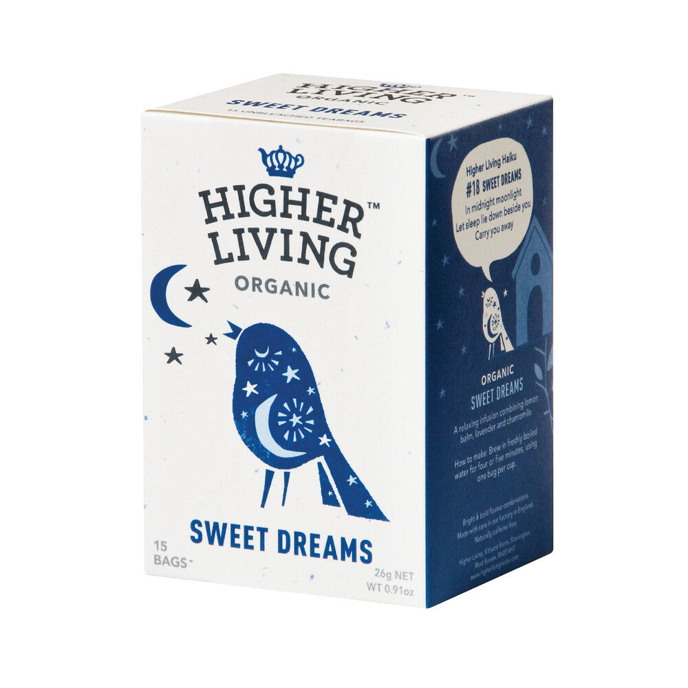 Higher Living Organic Tea Evening Sweet Dreams - 15 pack