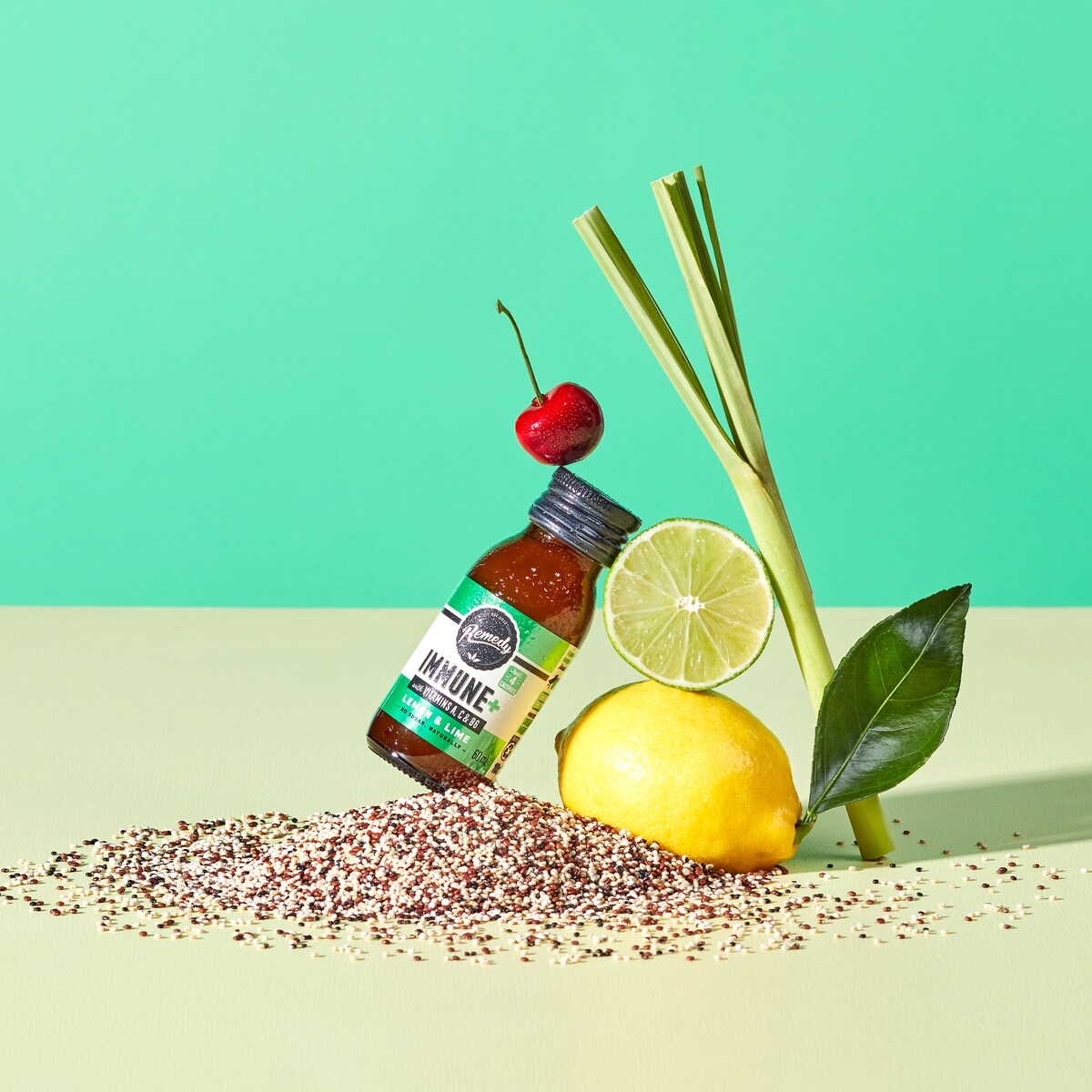 Remedy Immune Plus Vitamins Lemon & Lime Shot 60mL