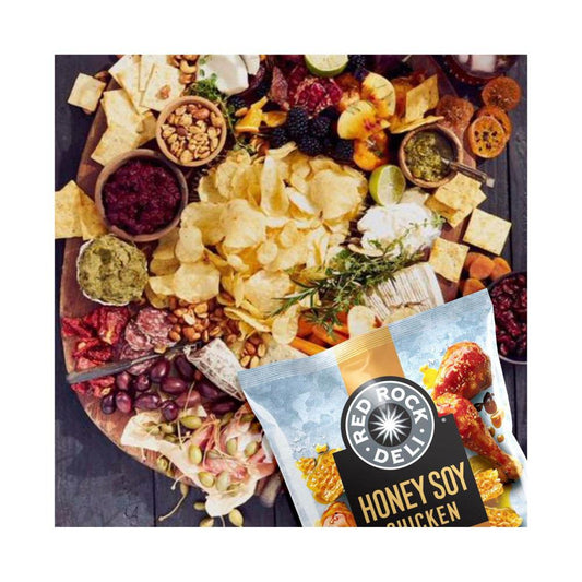 Red Rock Deli Honey Soy Chicken Potato Chips - 165g