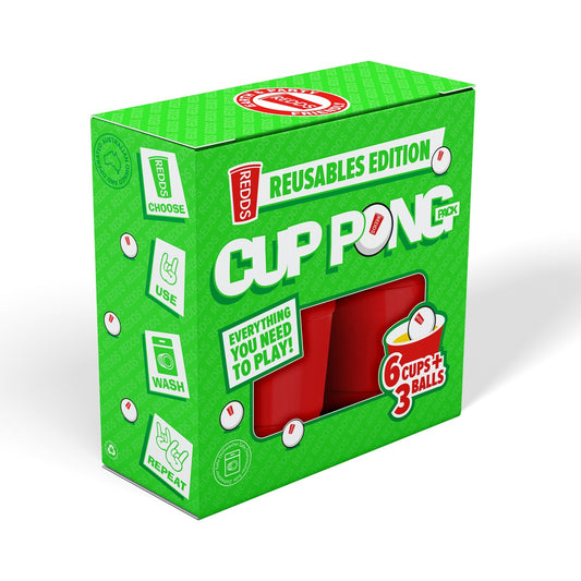 Redds Pong Pack Cups 425ml 6 Pack