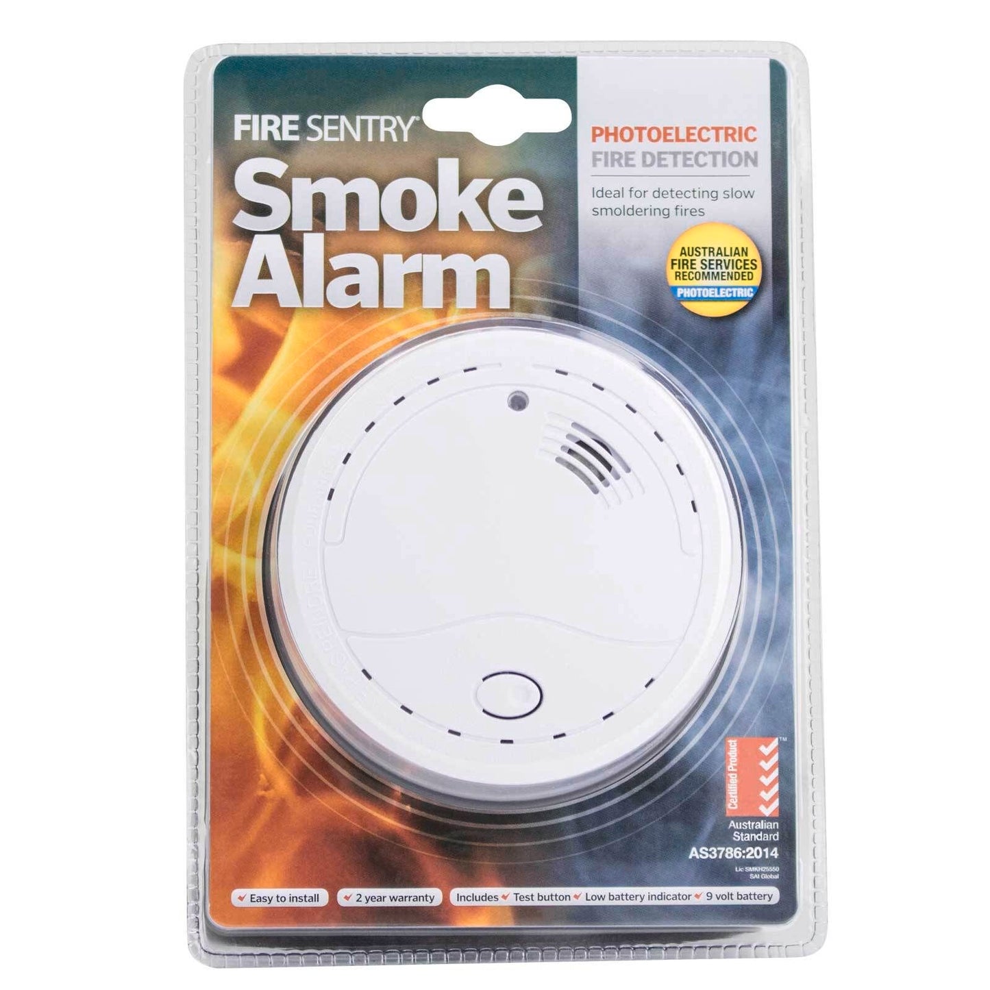 Fire Sentry Smoke Alarm - 106mm