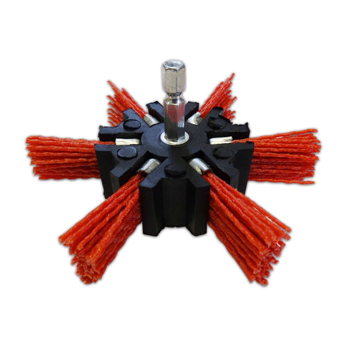 Josco Abrasive Nylon Fan Grinder Brush - 100mm
