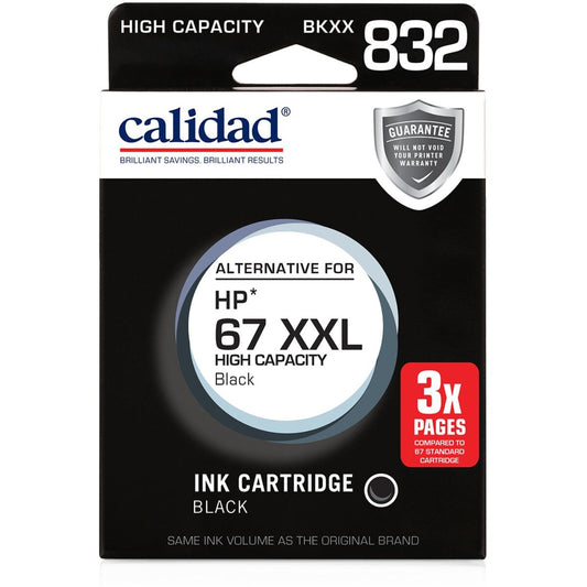 Calidad Hp 67 Xxl 832-bkxx Black Ink Cartridge Each