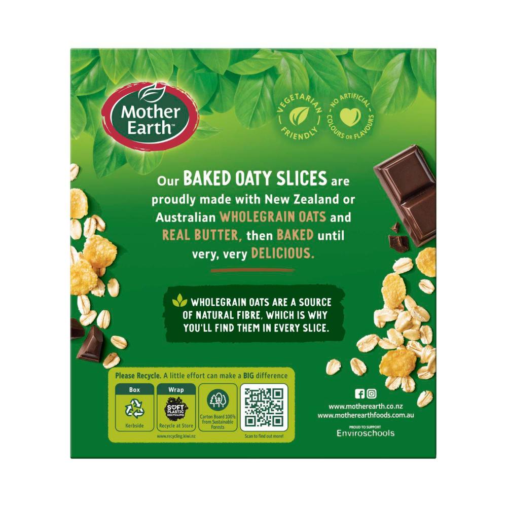 Mother Earth Baked Oaty Slices Chocolate Oats - 240g