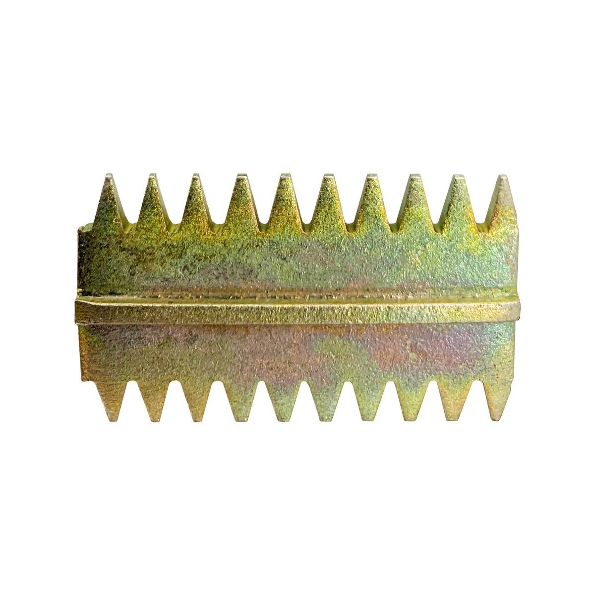 Mumme Scutch Comb 50mm Premium Steel Durable Double-Sided Tool