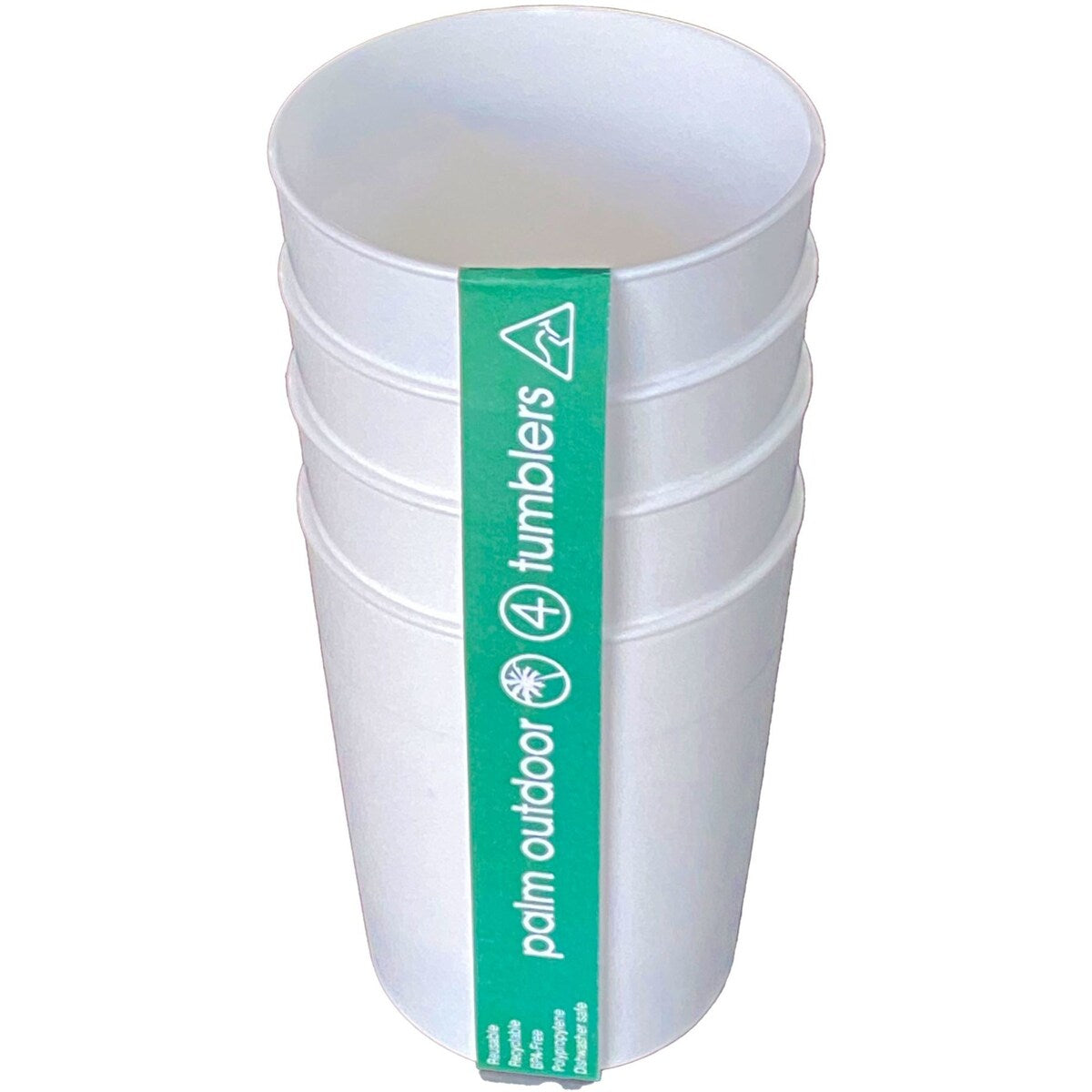 Palm Outdoor Tumbler 4 Pack
