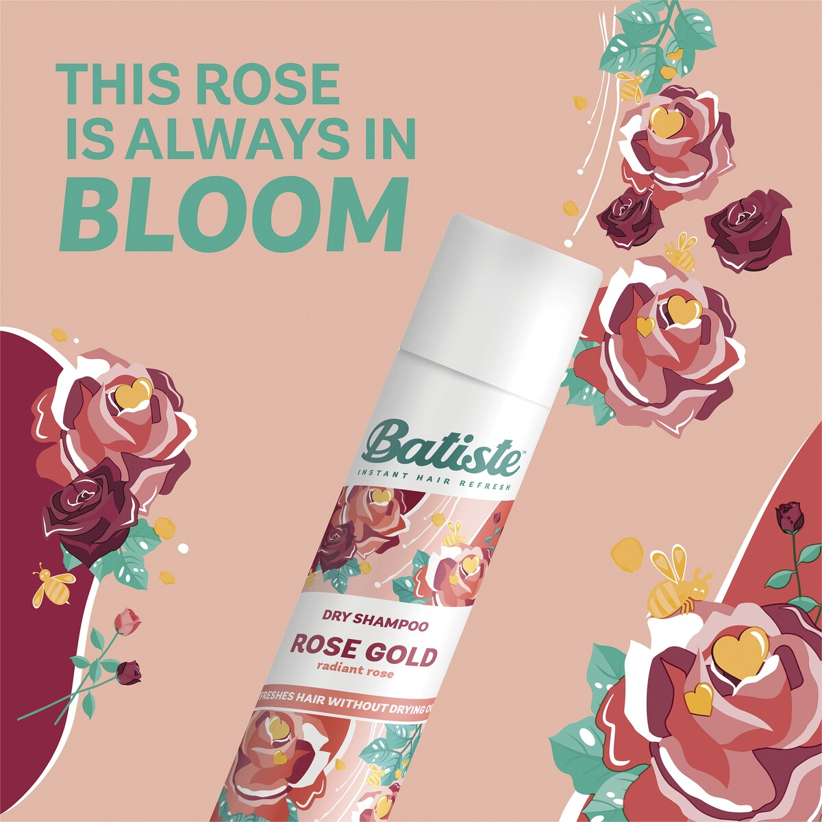 Batiste Rose Gold 350mL