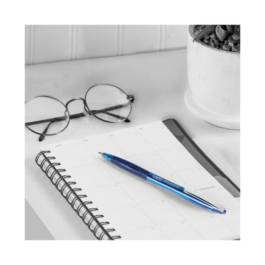 Bic Atlantis Pens Blue - 4 Pack