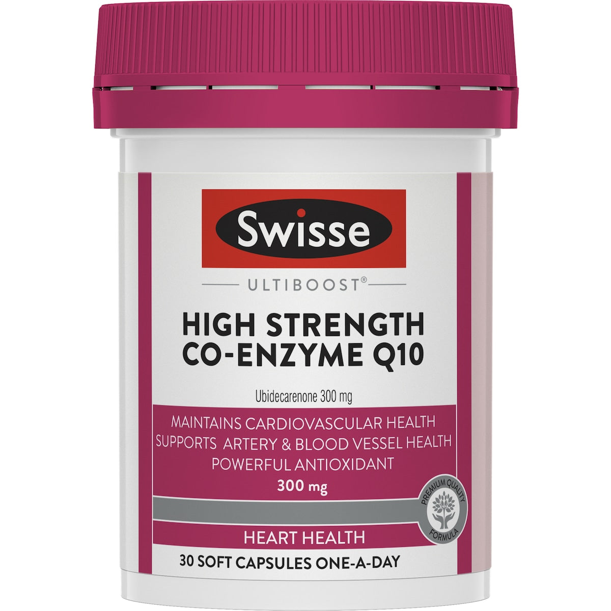 Swisse Ultiboost High Strength Coenzyme q10 Capsules 30 Pack