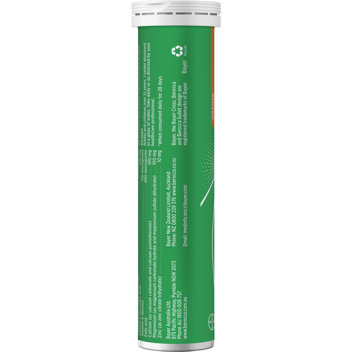 Berocca Vitamin B & C Orange Flavour Energy 15 pack