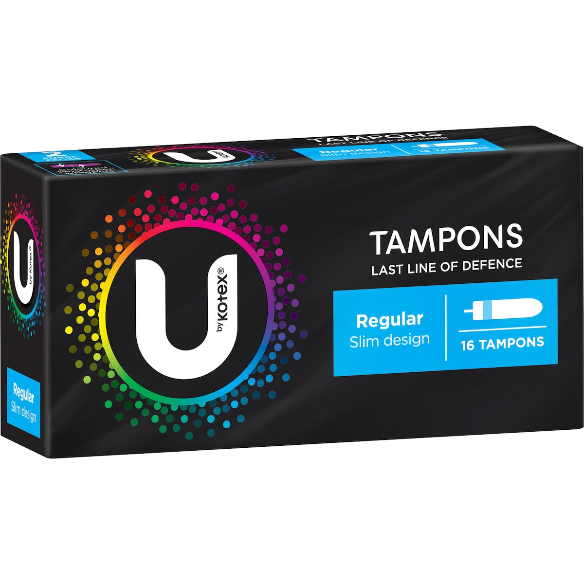 U by Kotex Tampons Regular Regular 16 pack