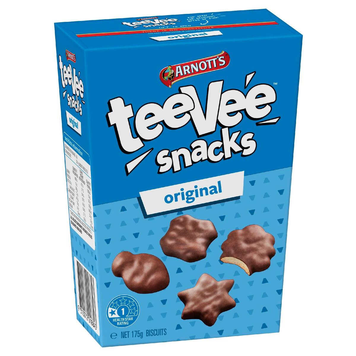 Arnott's Tee Vee Snacks Original Chocolate Biscuits 175g