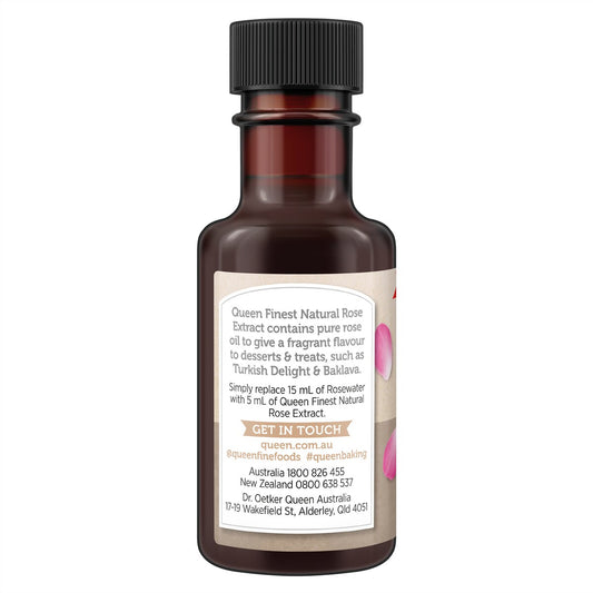 Queen Finest Rose Natural Extract Intense Flavour 50mL