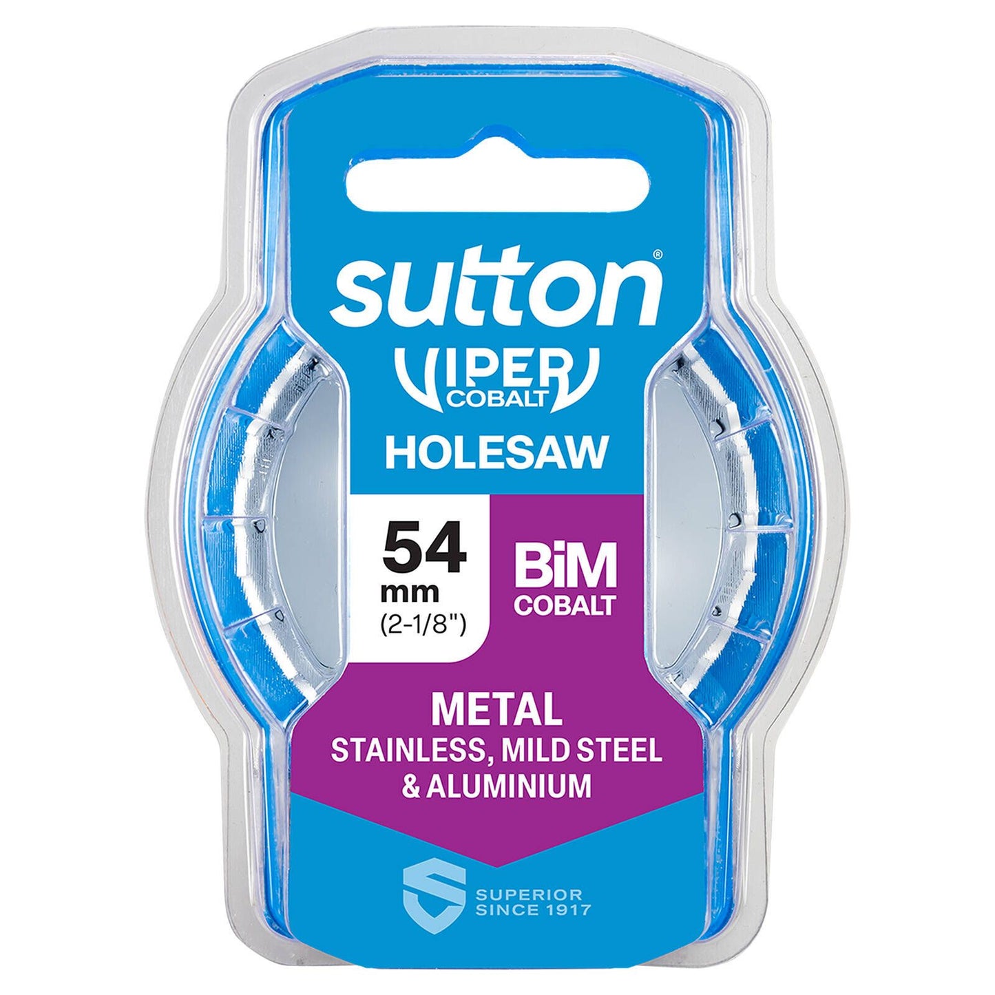 Sutton Tools Viper Cobalt Bi Metal Holesaw - 54mm