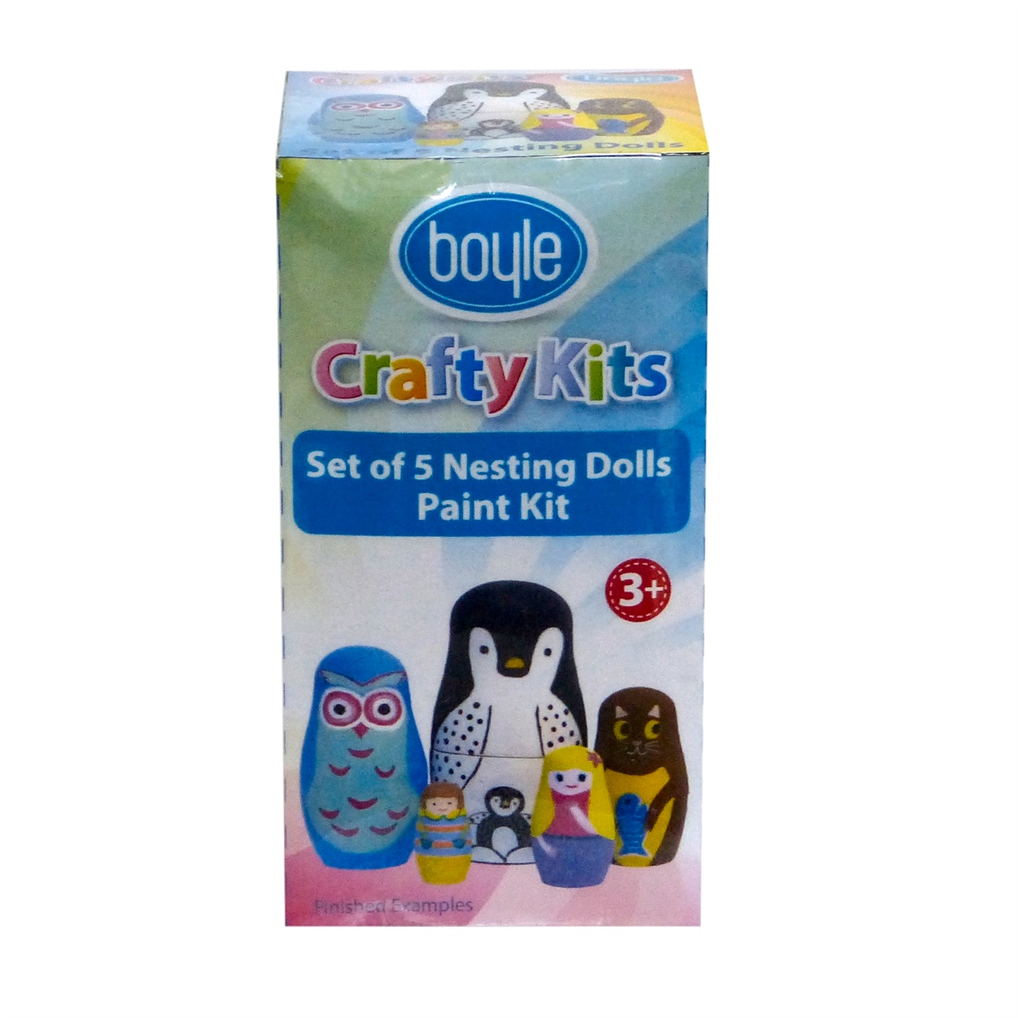 Boyle Nesting Dolls Paint Kit - 5 Pack