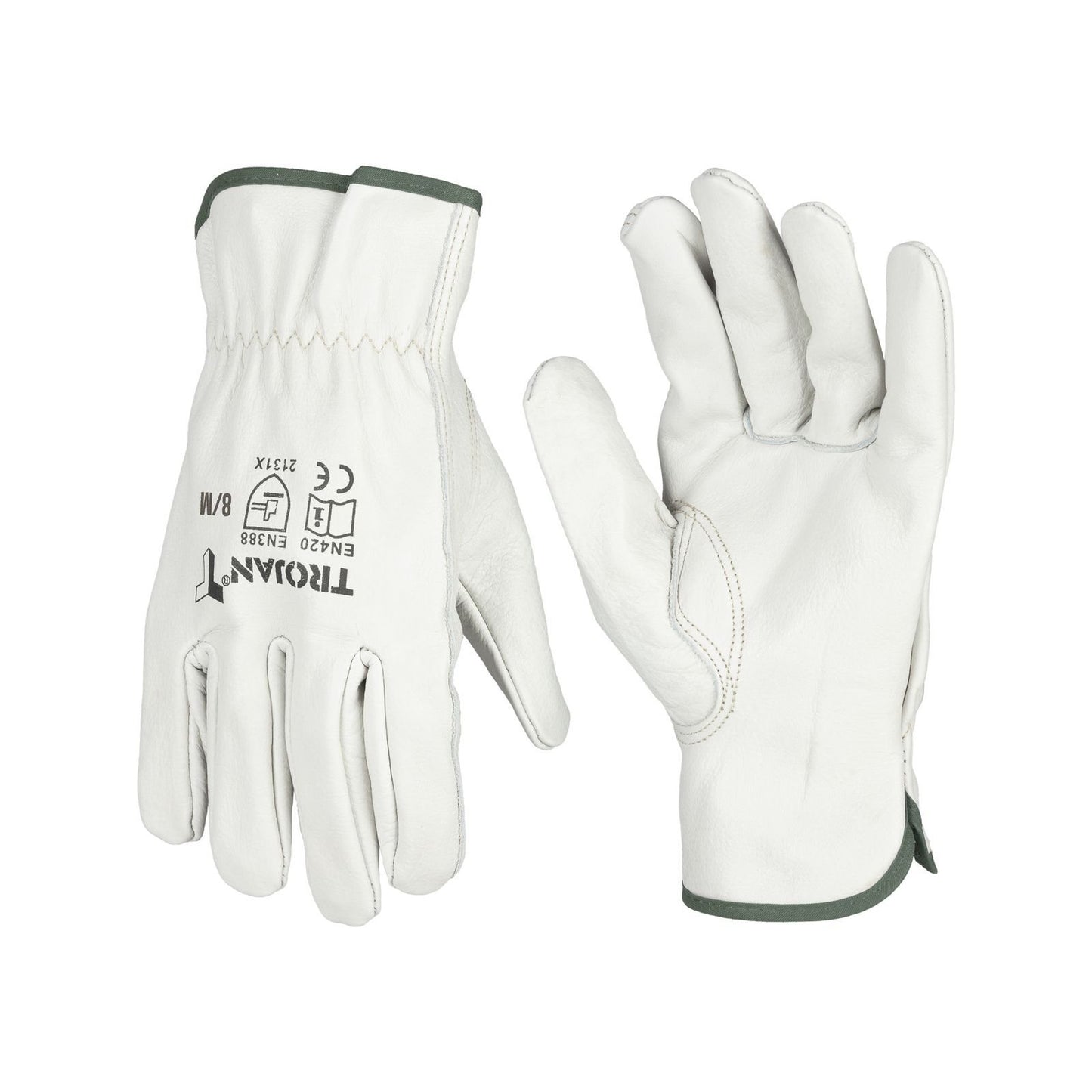 Trojan Leather Gloves - Medium