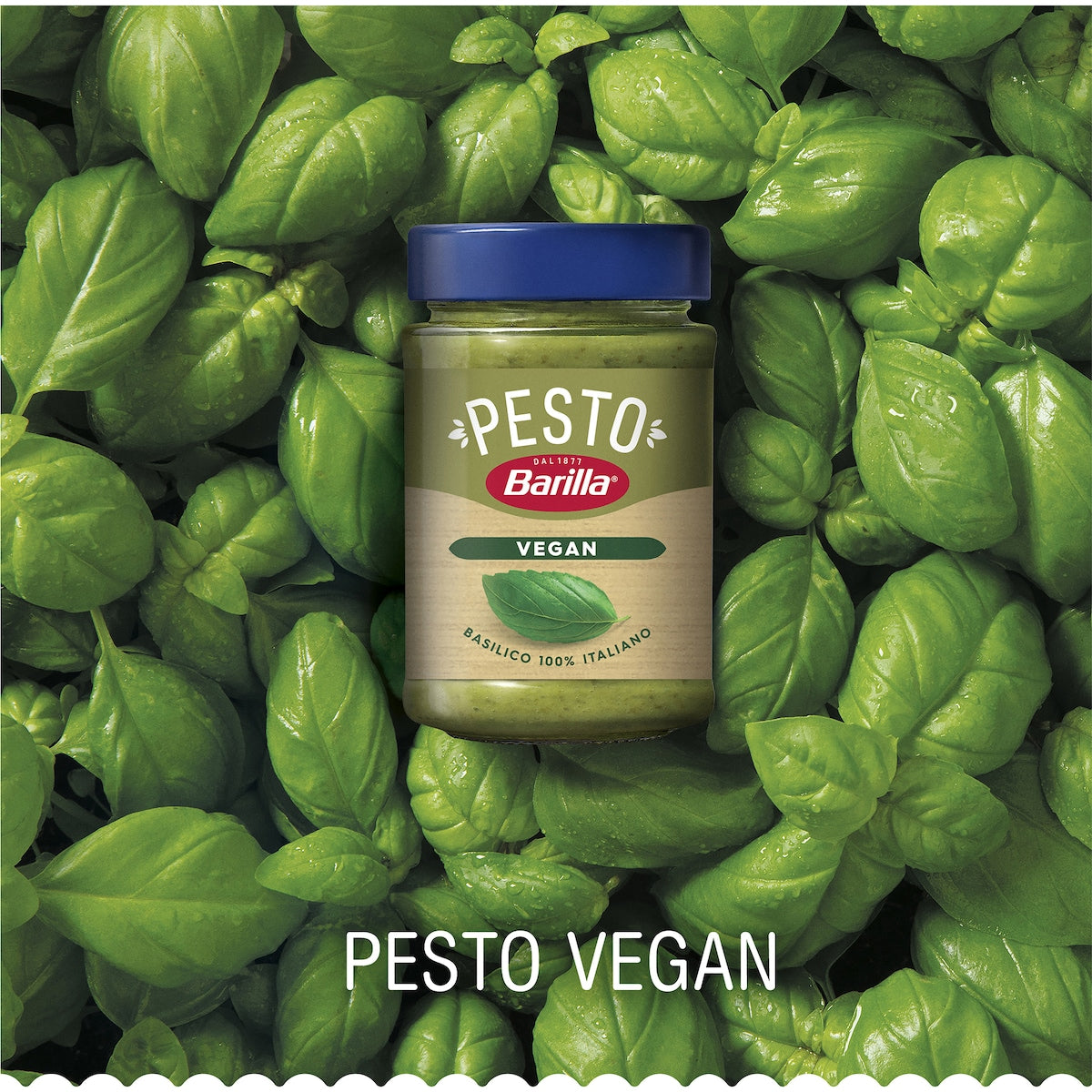 Barilla Basil Pesto Vegan Pasta Sauce 190g