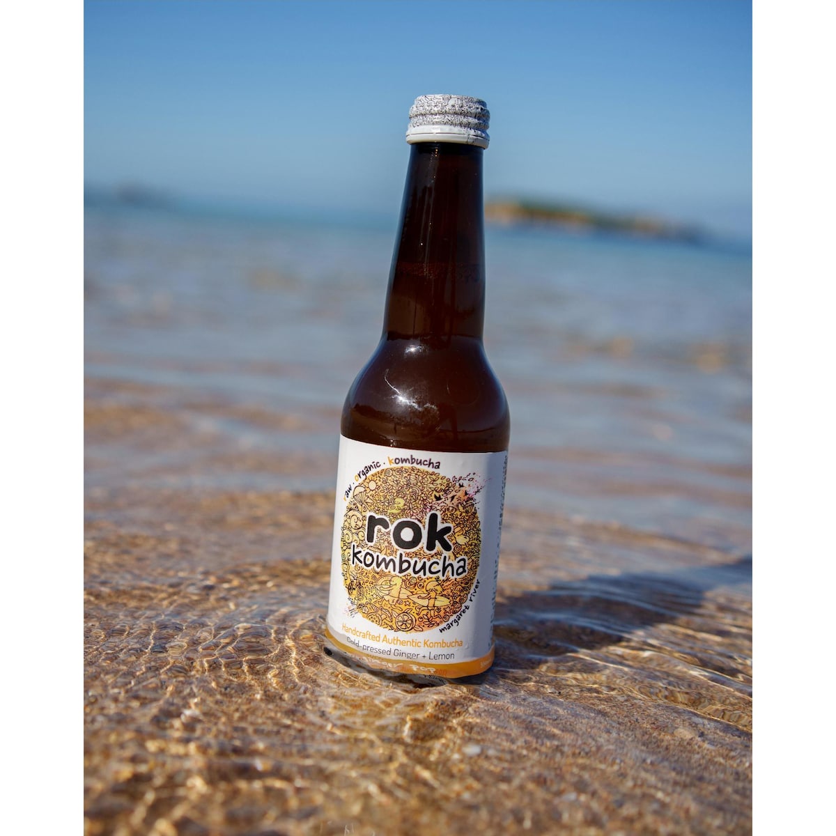 Rok Kombucha Passionfruit Rap 330ml