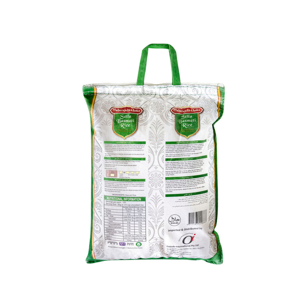 Maharajah's Choice Sella Basmati Rice - 5 KG
