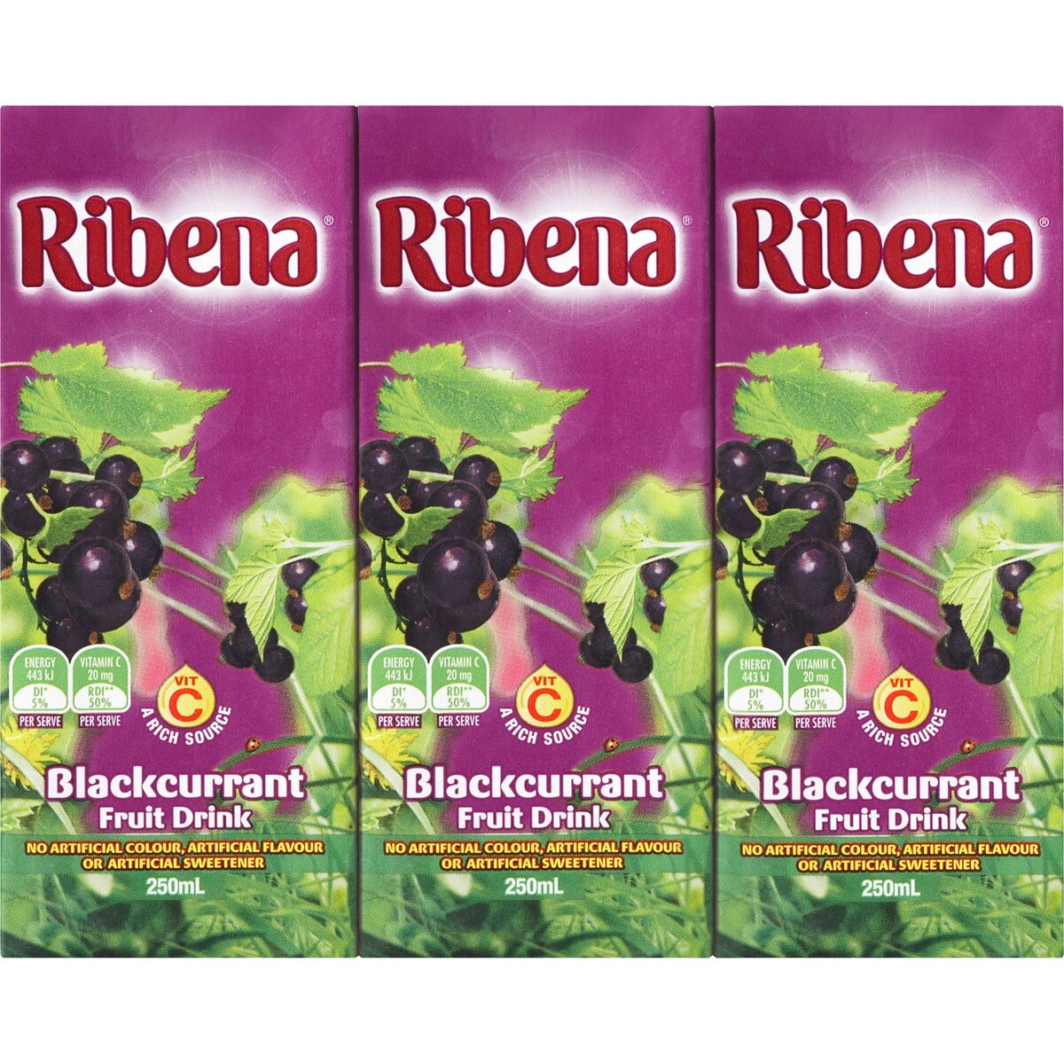 Ribena Blackcurrant Drink 6 Pack
