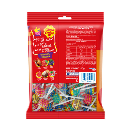 Chupa Chups Best Of 25 Bag - 300g
