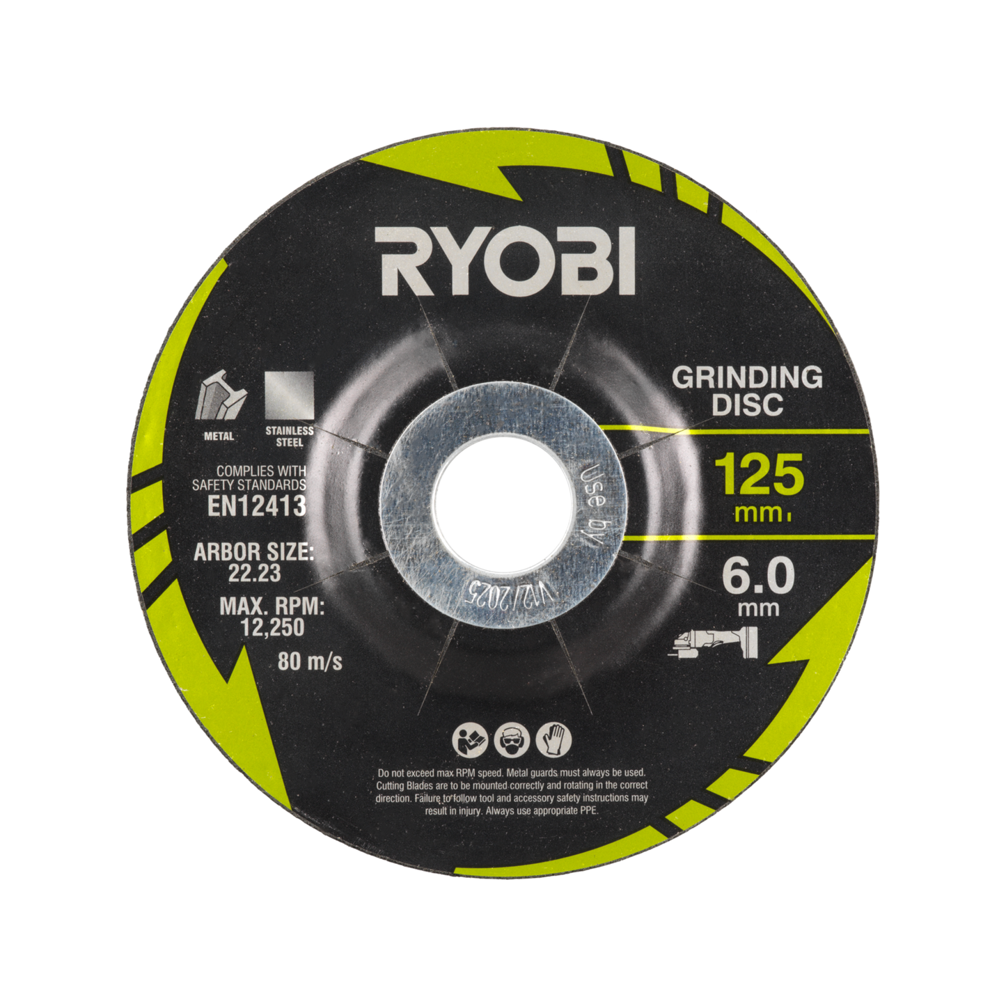 Ryobi Cutting and Grinding Set - 125mm - 4 Piece