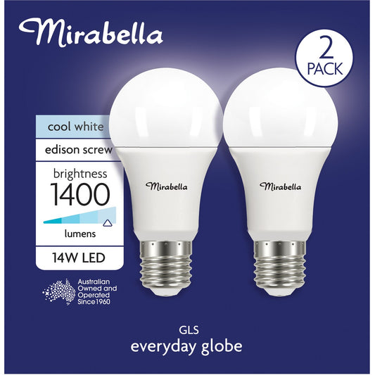 Mirabella Gls Es 14W1400L 4000K Cw 2 pack