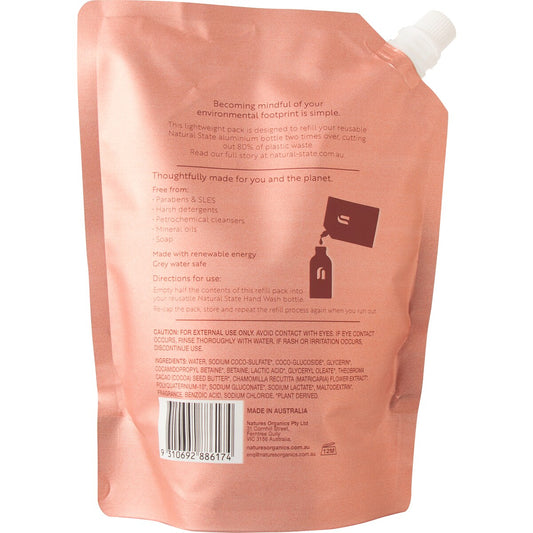 Natural State Fresh Juniper Hand Wash Refill 700ml