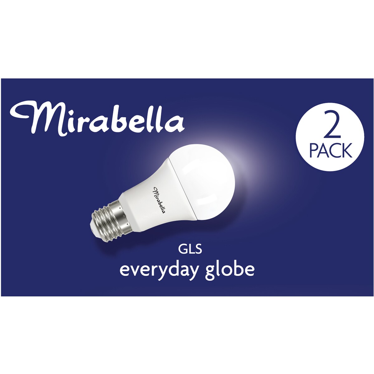 Mirabella Gls Es 11W 1000Lm 4000K Cw 2 pack
