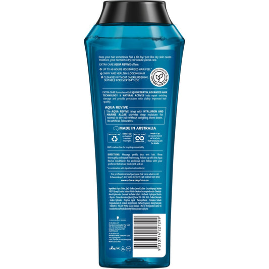 Schwarzkopf Extra Care Moisturising Shampoo For Dry Hair 400mL