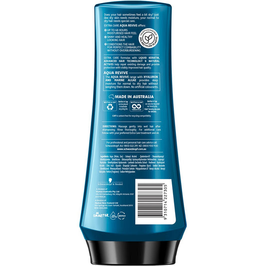 Schwarzkopf Extra Care Moisturising Conditioner For Dry Hair 400mL
