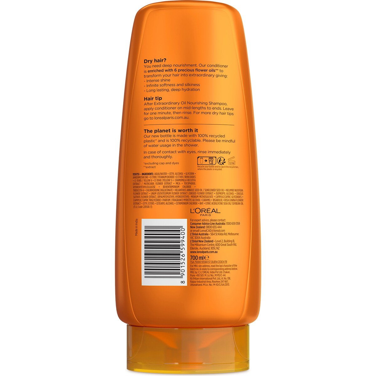 L'oreal Paris Elvive Extraordinary Oil Conditioner 700ml