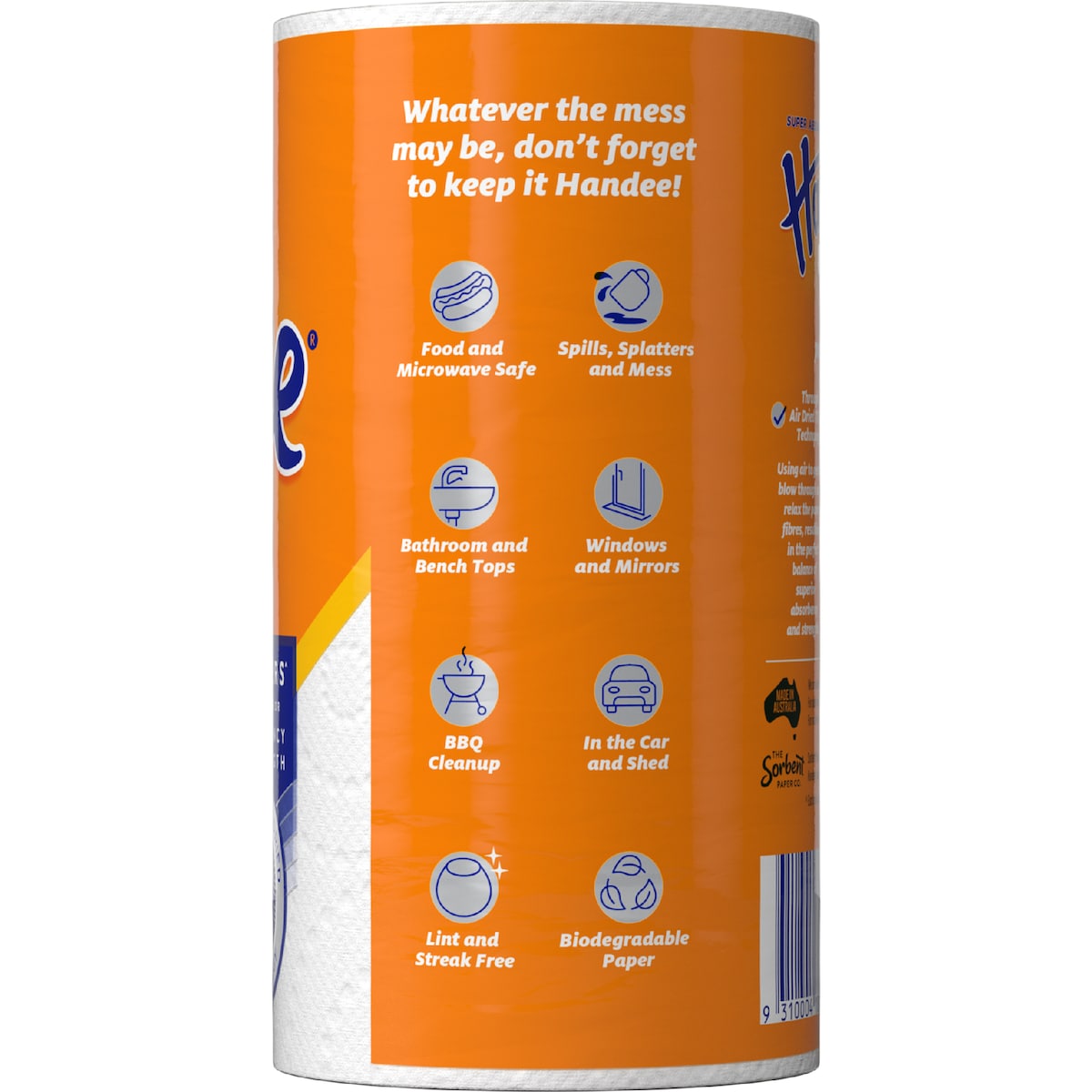 Handee Ultra White Paper Towel 2 X 60 Pack